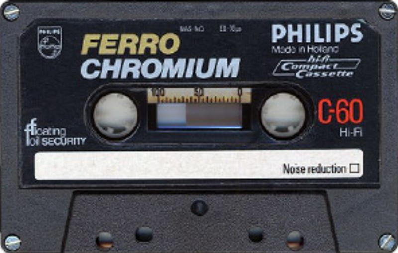 Compact Cassette: Philips  - Ferro Chromium 60