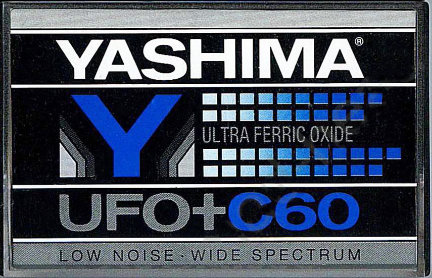 Compact Cassette Yashima UFO+ 60 Type I Normal 1983 UK
