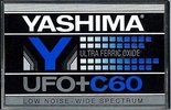 Compact Cassette Yashima UFO+ 60 Type I Normal 1983 UK