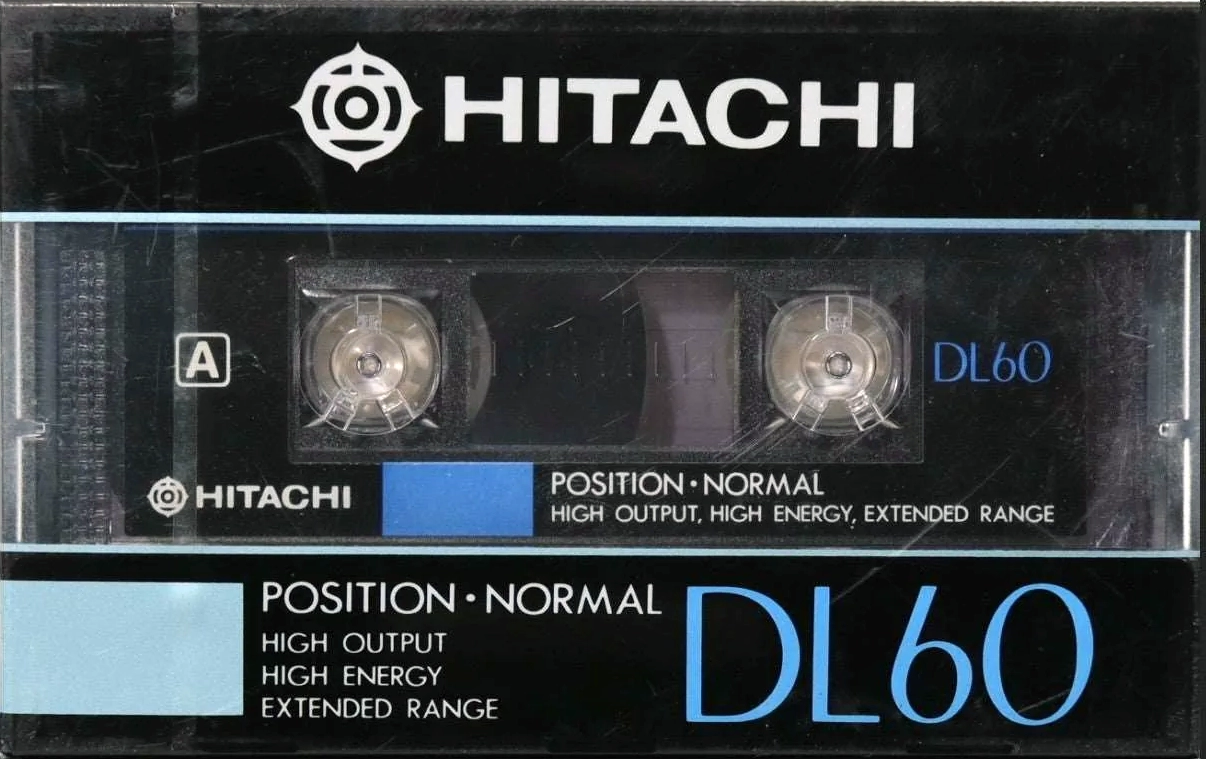 Compact Cassette Hitachi DL 60 Type I Normal 1990 Europe