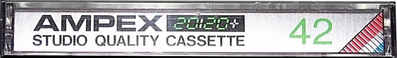 Compact Cassette Ampex 2020+ 42 Type I Normal 1978 Mexico