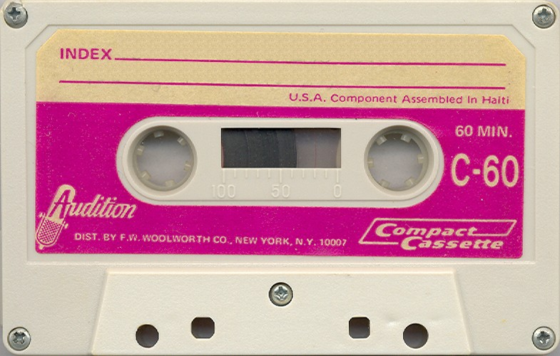 Compact Cassette: Unknown Audition -  60