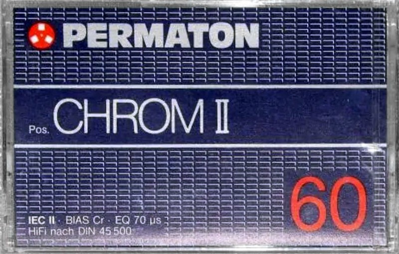 Compact Cassette: Unknown Permaton -  60