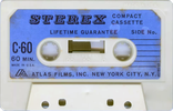 Compact Cassette Sterex 60 Type I Normal 1970 USA
