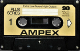 Compact Cassette Ampex Plus Series 90 Type I Normal 1978 Mexico