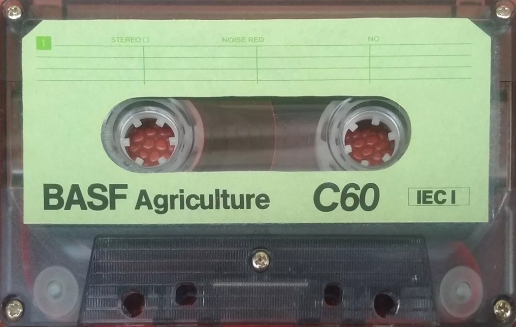 Compact Cassette BASF 60 "Agriculture" Type I Normal 1980 France