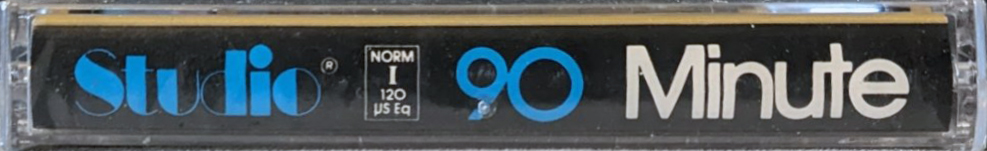 Compact Cassette AMP Studio 90 Type I Normal 1981 USA