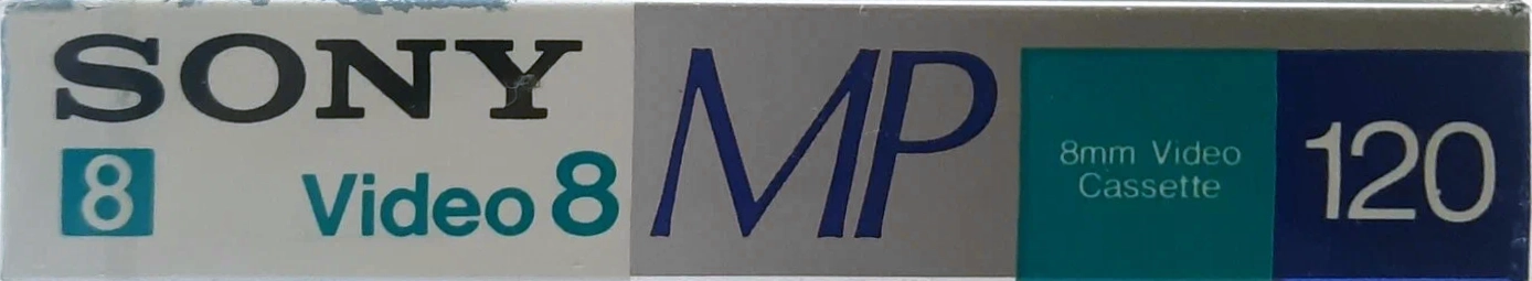 Video8, Hi8, Digital8 Sony MP 120 "Video8 P6-120MPN" Type IV Metal 1988 Japan