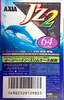 Compact Cassette AXIA J`z 2 64 "JZ2F 64" Type II Chrome 1996 Japan
