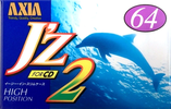 Compact Cassette AXIA J`z 2 64 "JZ2F 64" Type II Chrome 1996 Japan