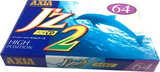 Compact Cassette AXIA J`z 2 64 "JZ2F 64" Type II Chrome 1996 Japan