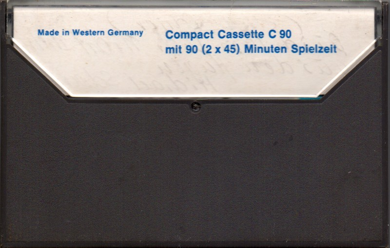 Compact Cassette: Unknown Aera -  90