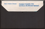 Compact Cassette Aera 90 Type I Normal 1975 Germany