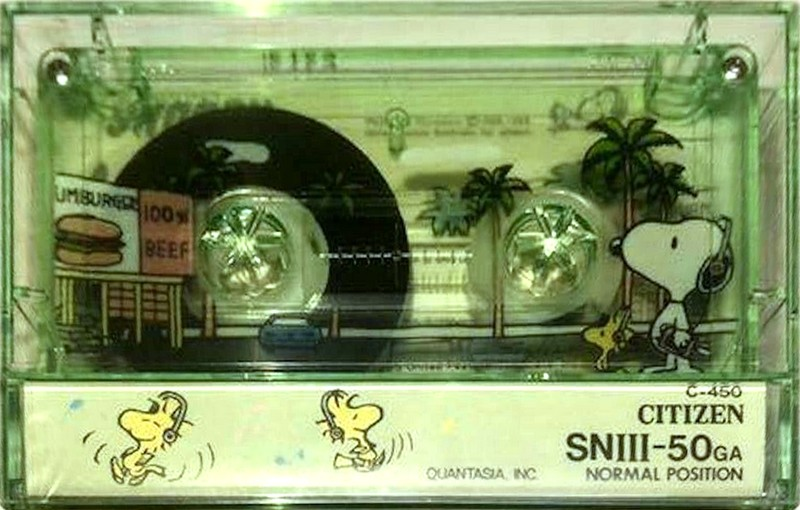 Compact Cassette:  Citizen - Snoopy SN 50