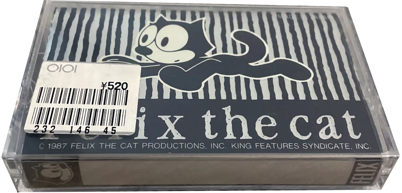 Compact Cassette Citizen Felix The Cat 46 "FLII-46BA" Type I Normal 1987 Japan