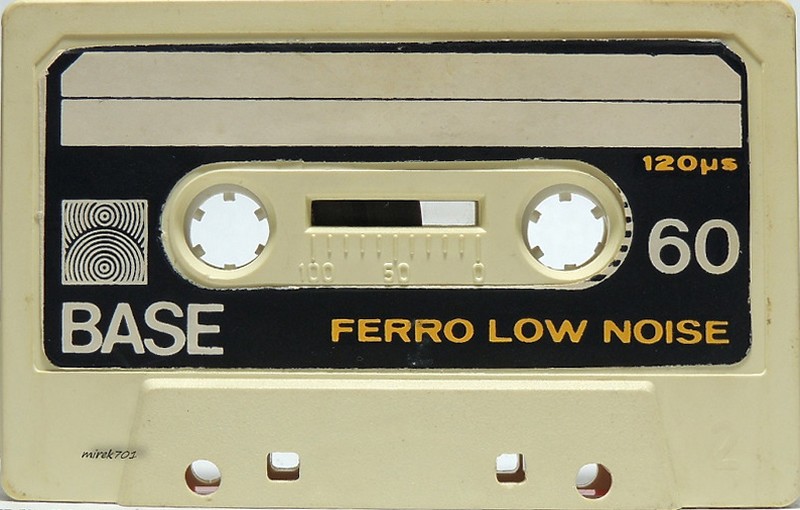 Compact Cassette BASE 60 "white" Type I Normal Unknown Country