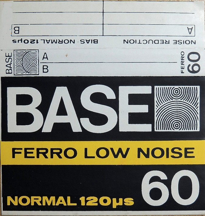 Compact Cassette BASE 60 "white" Type I Normal Unknown Country
