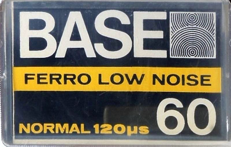 Compact Cassette BASE 60 "white" Type I Normal Unknown Country