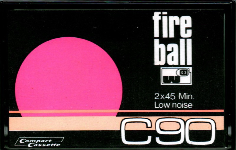 Compact Cassette Fire Ball 90 Type I Normal Hong Kong