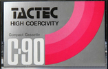 Compact Cassette Tactec 90 Type I Normal Japan