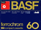 Compact Cassette BASF Ferrochrom 60 Type III Ferro Chrome 1976 Europe