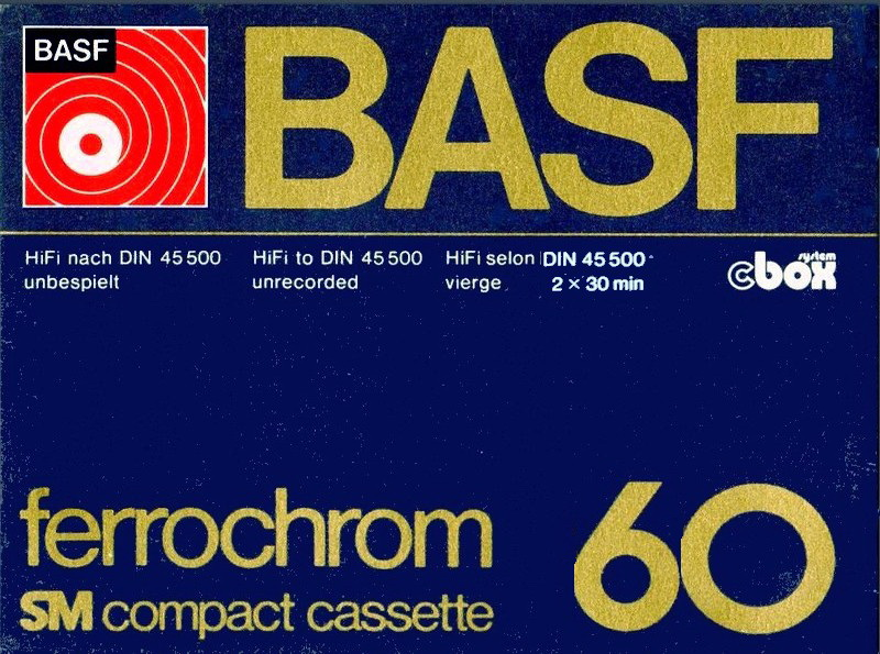 Compact Cassette: BASF  - Ferrochrom 60