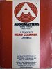 Compact Cassette Audiomasters Cleaning Cassette 1975 USA
