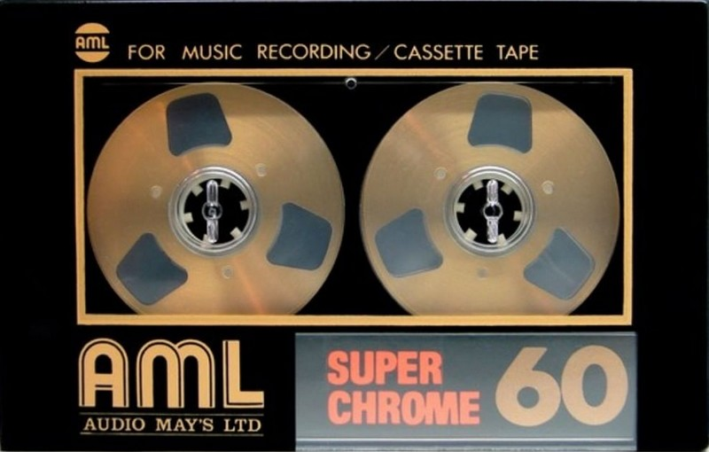 Compact Cassette AML Super Chrome 60 Type II Chrome Japan