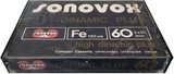 Compact Cassette Sonovox Dinamic Plus 60 "high dinamic plus" Type I Normal 1982 Portugal
