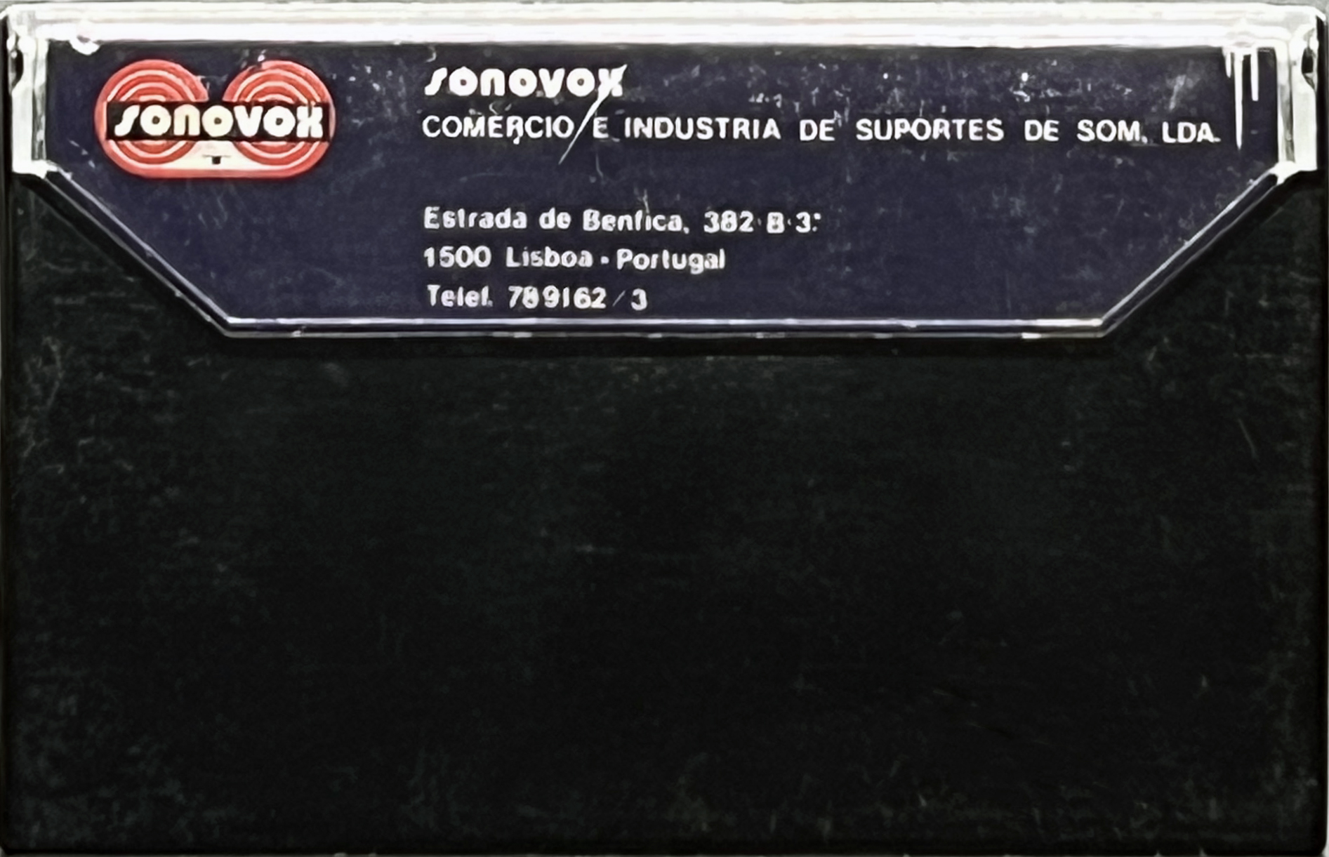 Compact Cassette Sonovox Dinamic Plus 60 "high dinamic plus" Type I Normal 1982 Portugal