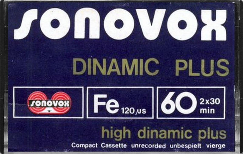 Compact Cassette:  Sonovox - Dinamic Plus 60