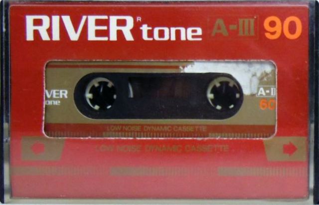 Compact Cassette River Tone 90 "A-III" Type I Normal Japan
