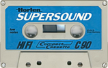 Compact Cassette Horten 90 "SUPERSOUND" Type I Normal 1974 Europe