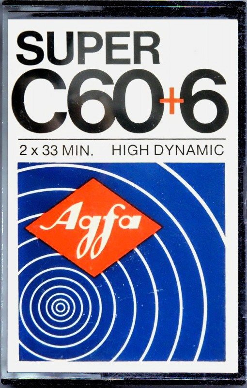 Compact Cassette: AGFA  - Super 60+6