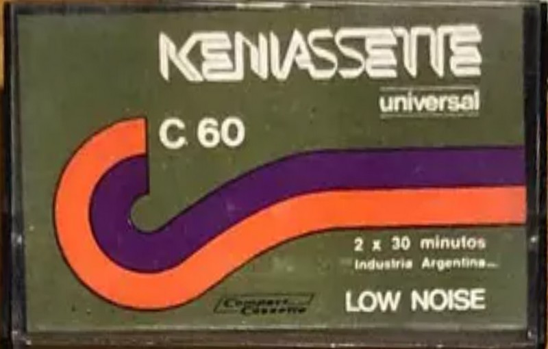 Compact Cassette Keniassette 60 Type I Normal Latin America