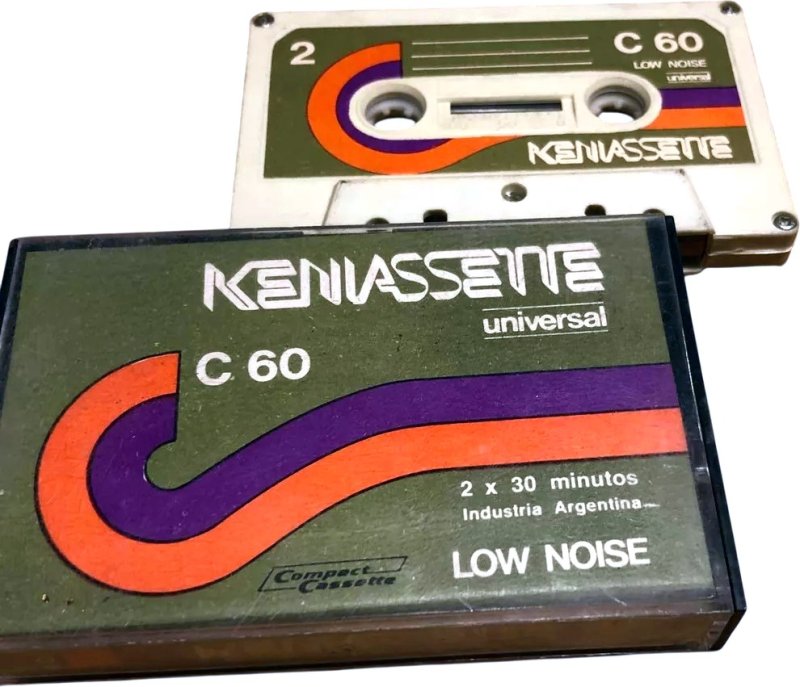 Compact Cassette Keniassette 60 Type I Normal Latin America
