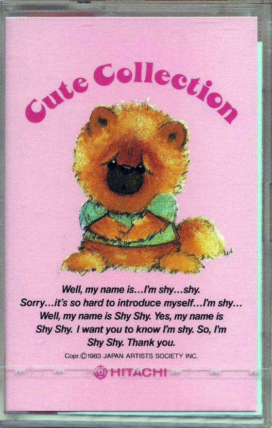 Compact Cassette Hitachi Cute Collection 46 "AC46SH" Type I Normal 1983 Japan