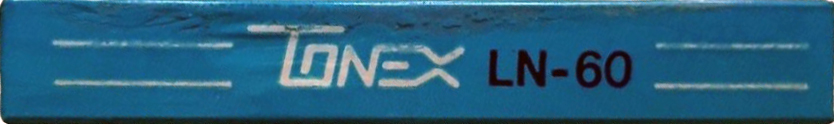 Compact Cassette Tonex LN 60 Type I Normal China