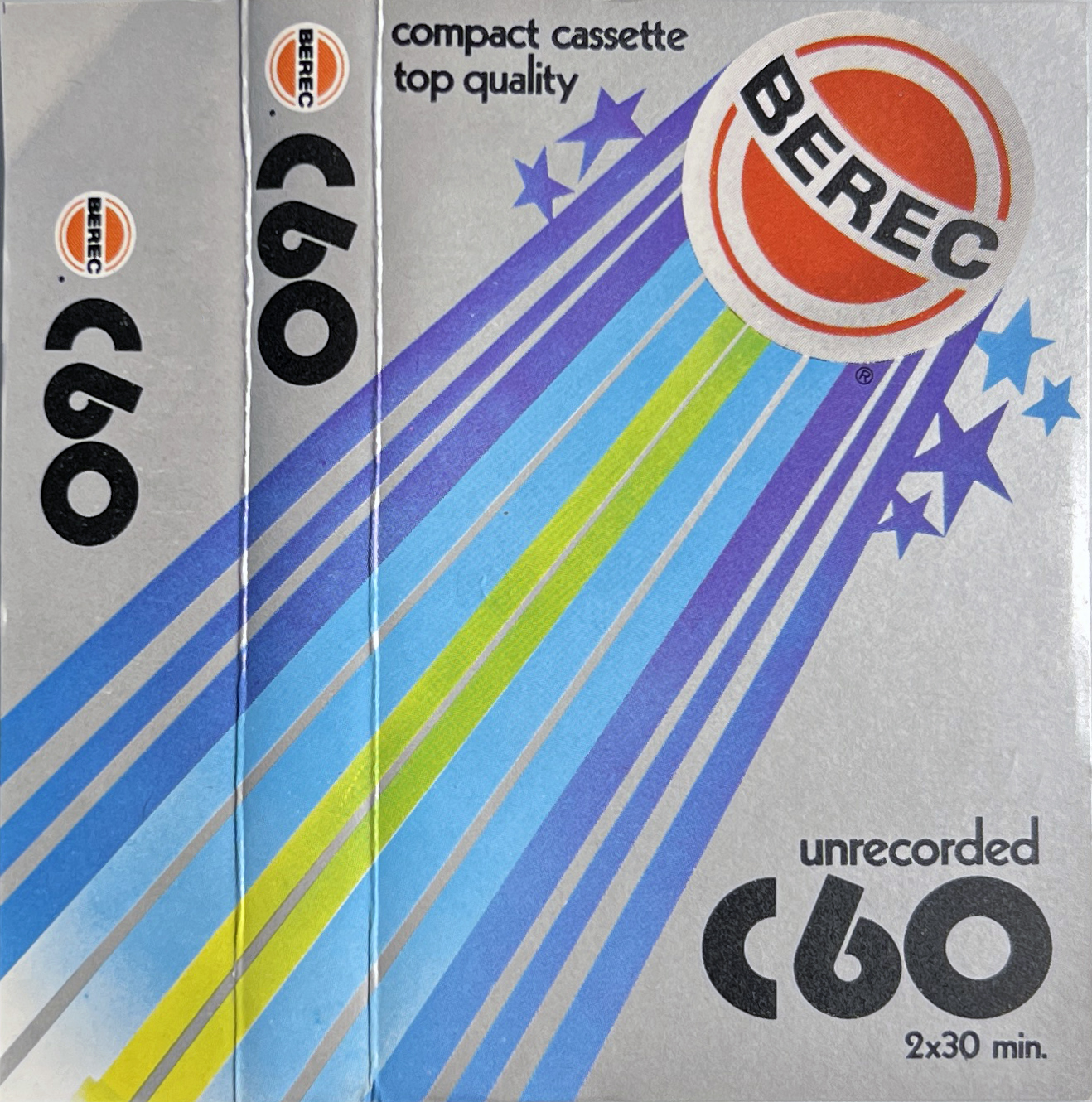 Compact Cassette Berec 60 Type I Normal Unknown Country