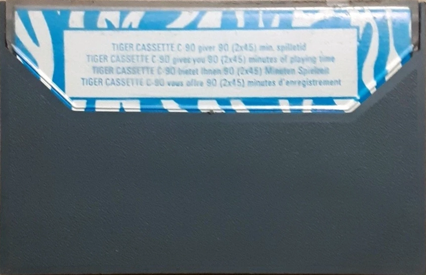 Compact Cassette Hellesens Tiger Cassette 90 "Big Power" Type I Normal Europe