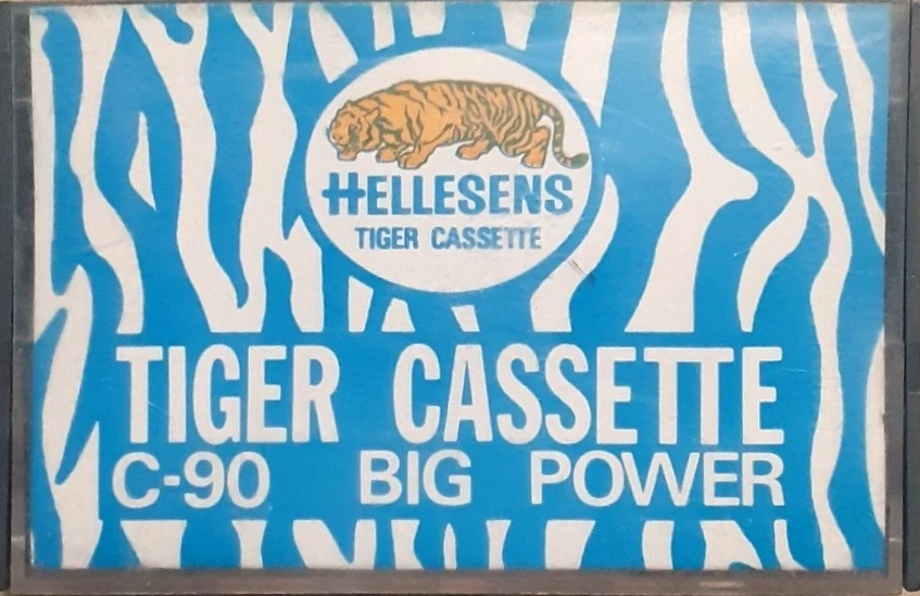 Compact Cassette Hellesens Tiger Cassette 90 "Big Power" Type I Normal Europe