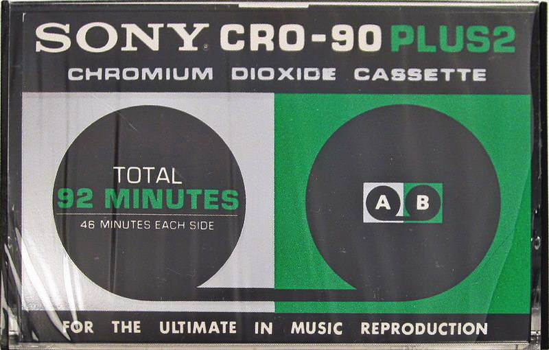 Compact Cassette: Sony  - Cro 90+2