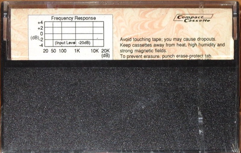 Compact Cassette Maxim UD 60 Type I Normal 1983 Hong Kong