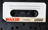 Compact Cassette Maxim UD 60 Type I Normal Ukraine