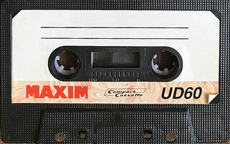 Compact Cassette Maxim UD 60 Type I Normal Ukraine