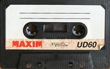 Compact Cassette Maxim UD 60 Type I Normal Ukraine