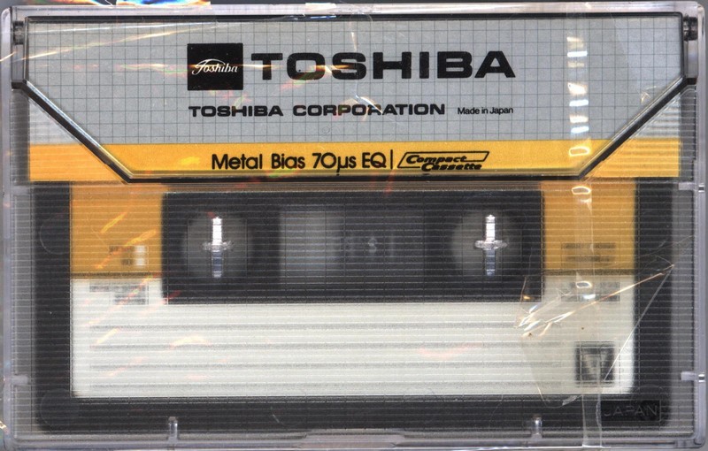 Compact Cassette Toshiba MX 60 Type IV Metal 1980 USA