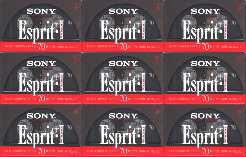 Compact Cassette: Sony  - Esprit-I 50