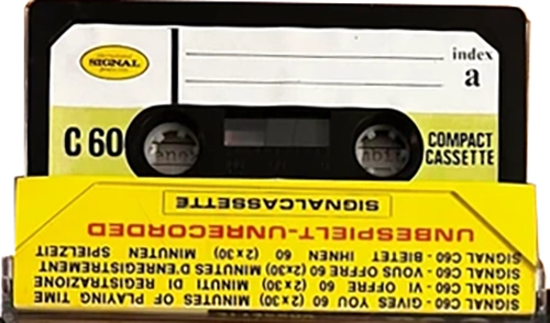 Compact Cassette Signal 60 Type I Normal Europe