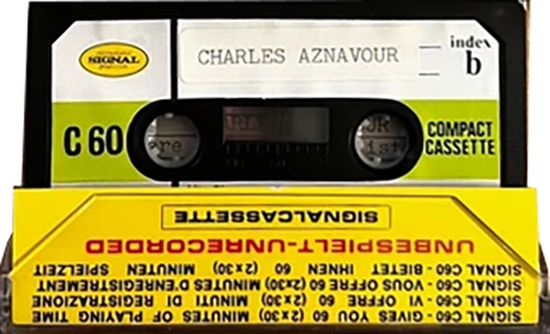 Compact Cassette Signal 60 Type I Normal Europe